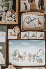 Load image into Gallery viewer, AT THE ZOO MORNING BASKET