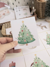 Load image into Gallery viewer, CHRISTMAS SANTA'S VILLAGE MORNING BASKET