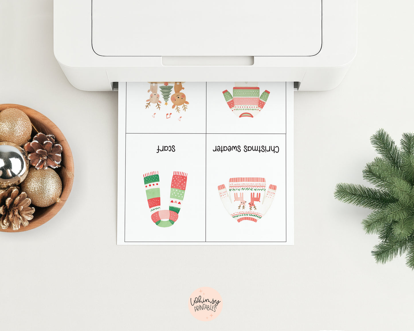CHRISTMAS FLASH CARDS