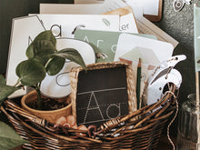 Load image into Gallery viewer, LETTER BASKETS