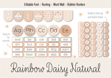 Load image into Gallery viewer, RAINBOW DAISY NATURAL CLASSROOM BUNDLE