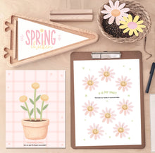 Load image into Gallery viewer, SPRING FLOWERS ACTIVITY PACK