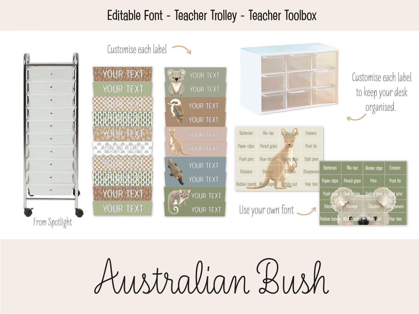 AUSTRALIAN BUSH CLASSROOM BUNDLE