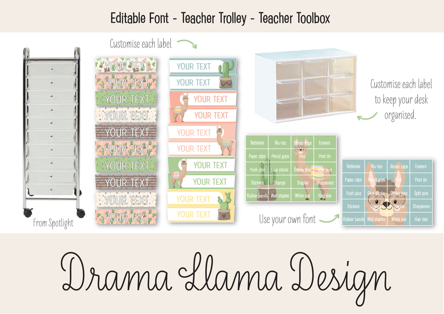 DRAMA LLAMA CLASSROOM BUNDLE
