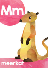 Load image into Gallery viewer, RAINBOW WATERCOLOUR ALPHABET POSTERS