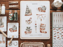 Load image into Gallery viewer, CHRISTMAS COUNT & CLIP CARDS AND MATCHING ACTIVITY FREEBIE
