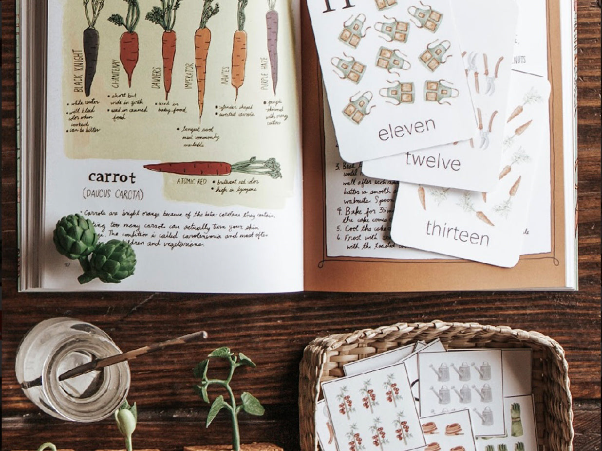 GARDENING MORNING BASKET