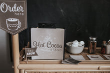Load image into Gallery viewer, HOT COCOA STAND CHRISTMAS DRAMATIC PLAY SET