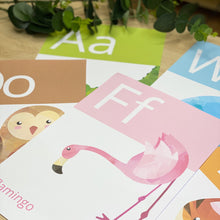 Load image into Gallery viewer, WATERCOLOUR ALPHABET POSTERS