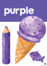Load image into Gallery viewer, RAINBOW WATERCOLOUR COLOUR POSTERS