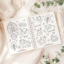 Load image into Gallery viewer, LITTLE FARM MORNING MENU ACTIVITIES
