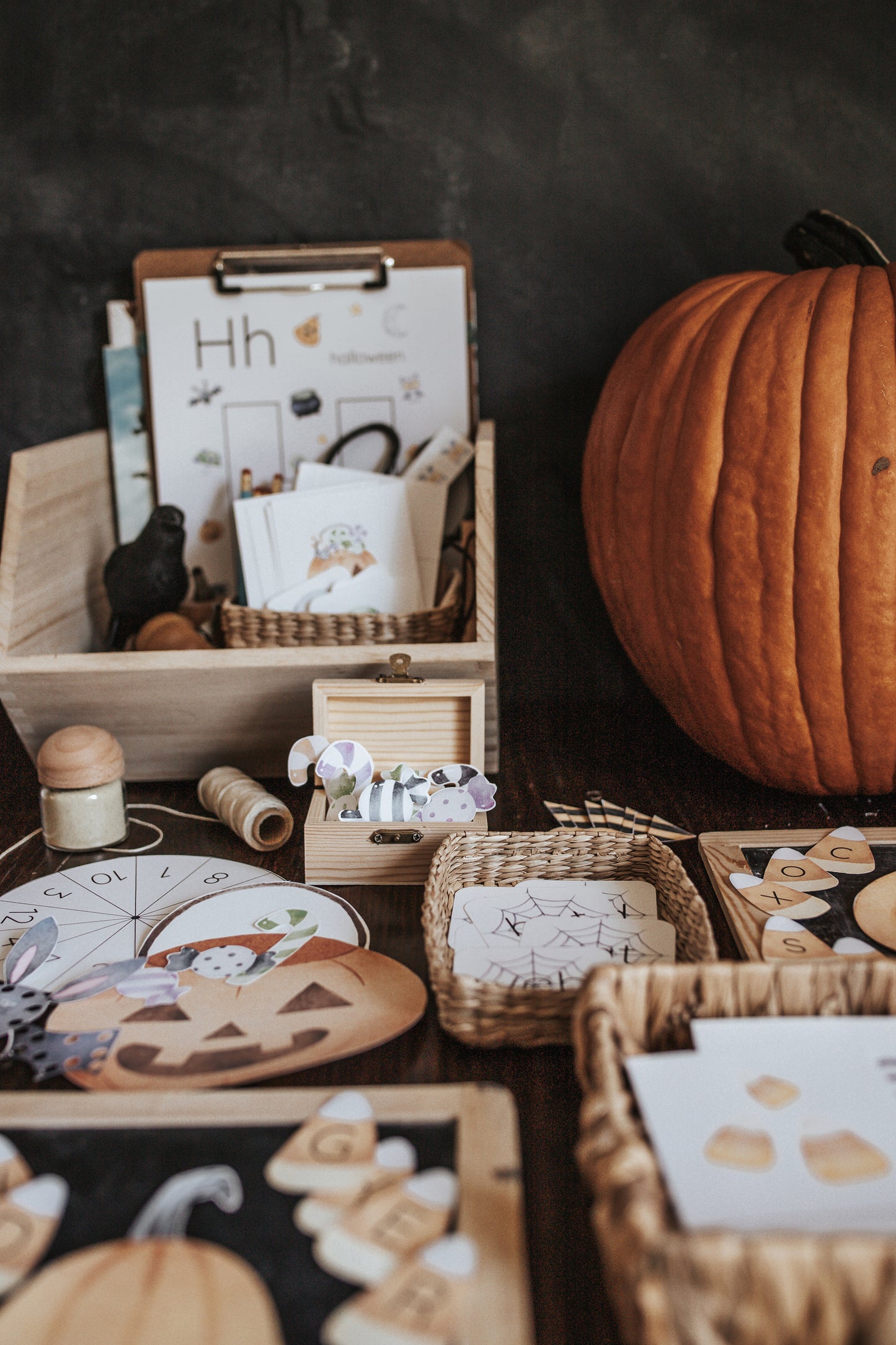 HALLOWEEN TRICK OR TREAT MORNING BASKET