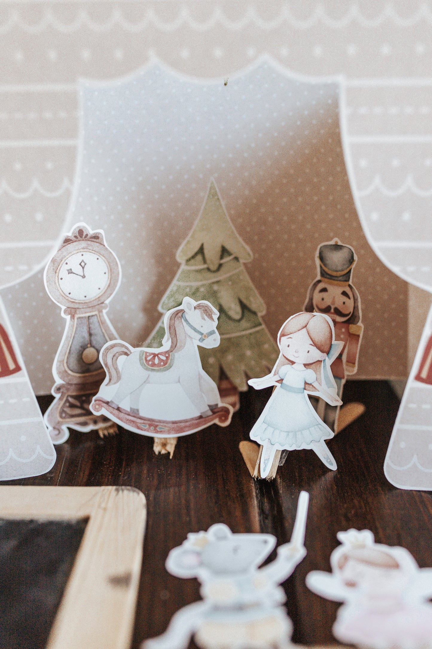 NUTCRACKER  CHRISTMAS MORNING BASKET