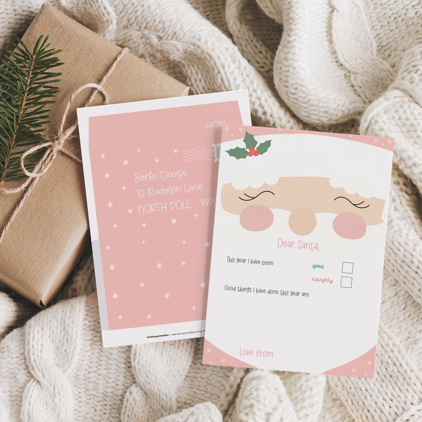 LETTER TO SANTA PACK