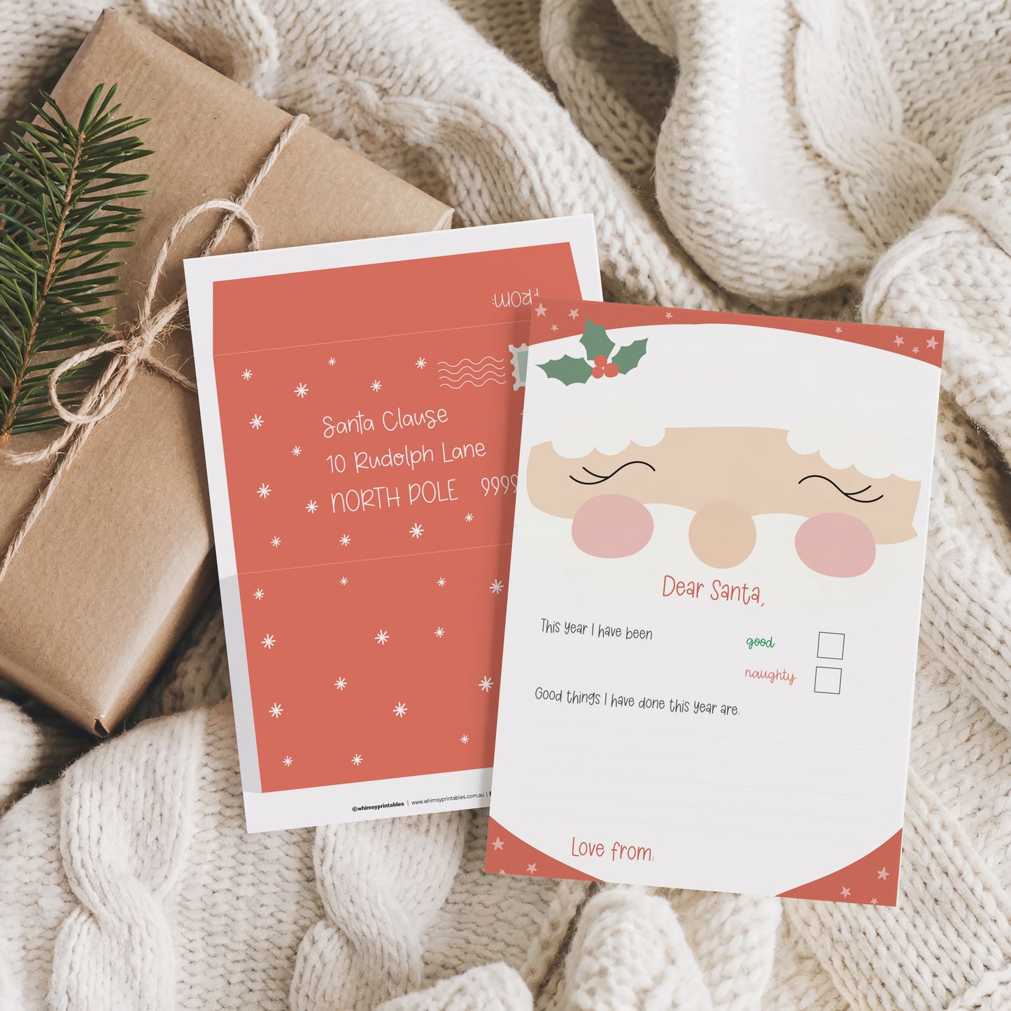 LETTER TO SANTA PACK