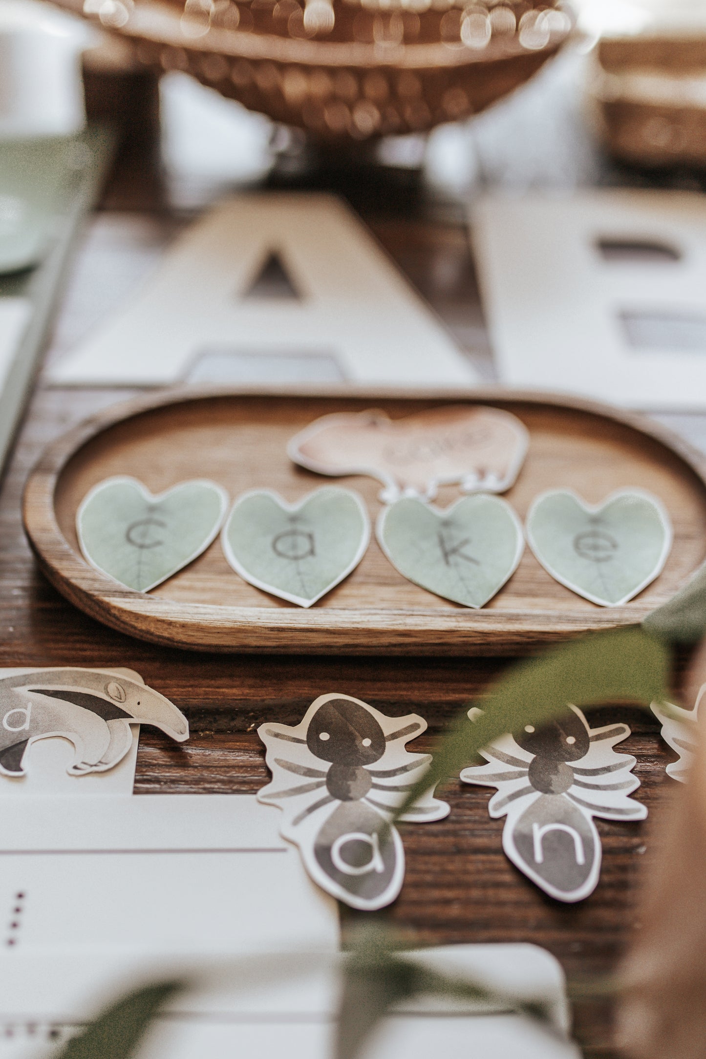 LETTER BASKETS