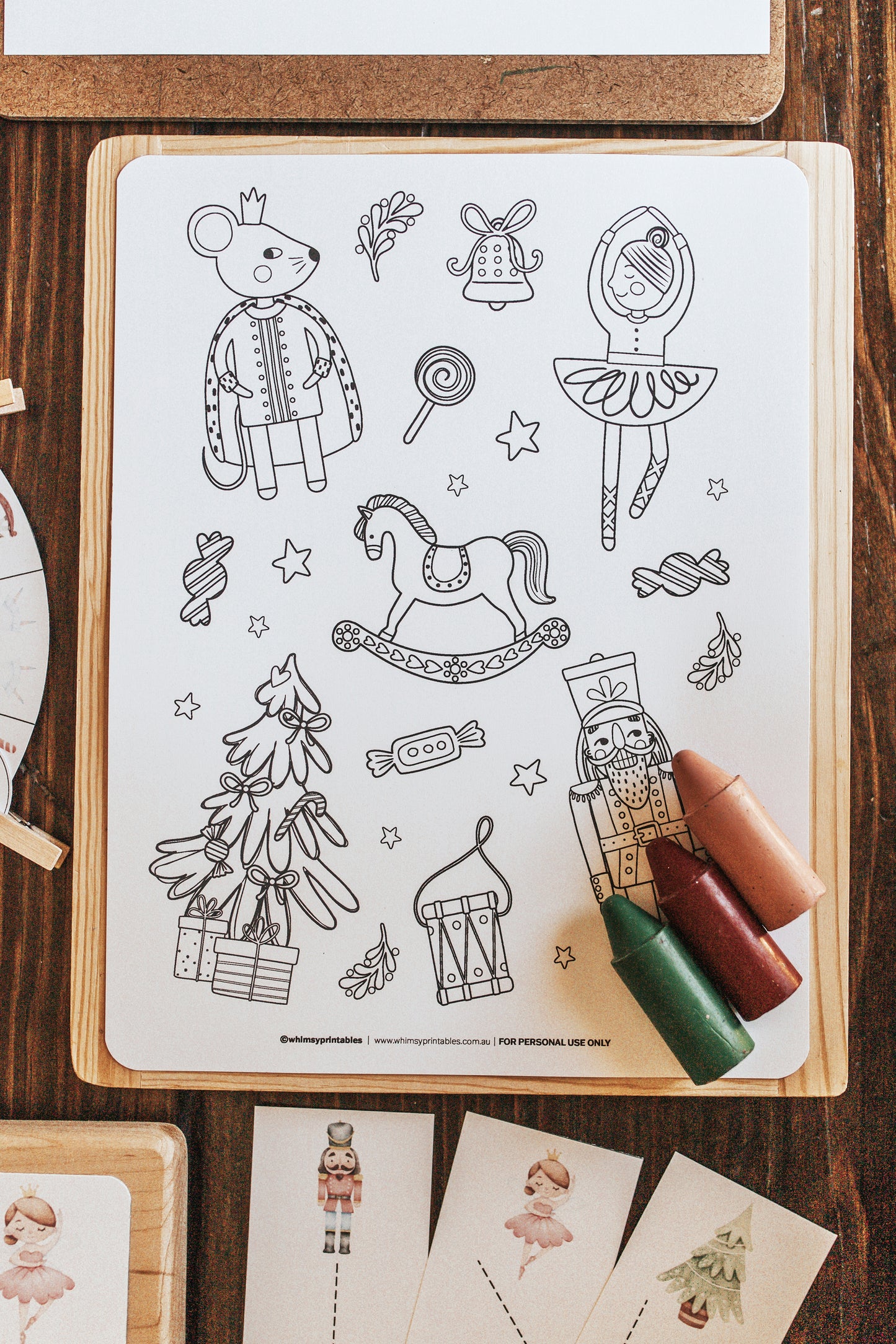 NUTCRACKER  CHRISTMAS MORNING BASKET