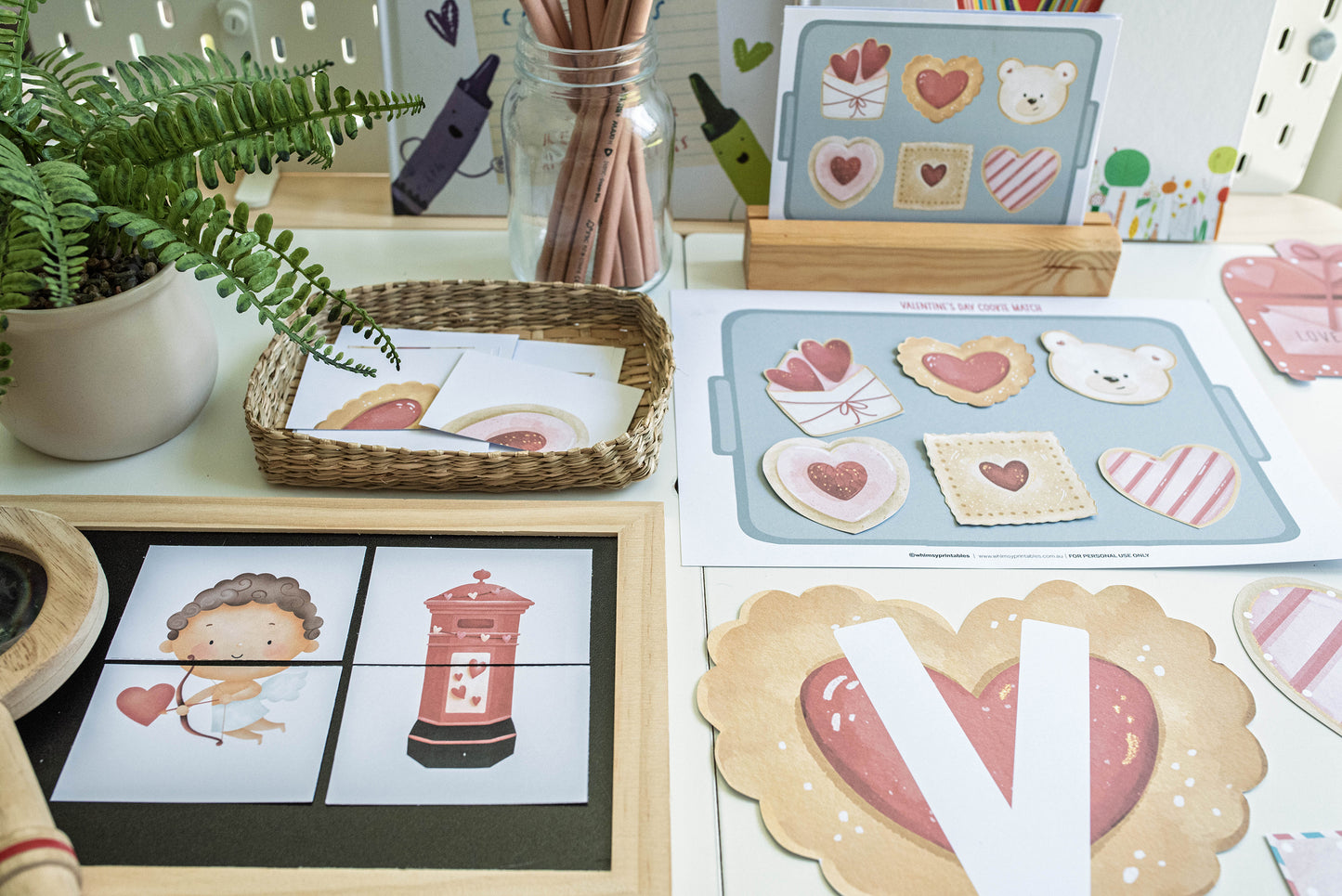 VALENTINE'S DAY CUPID MORNING BASKET