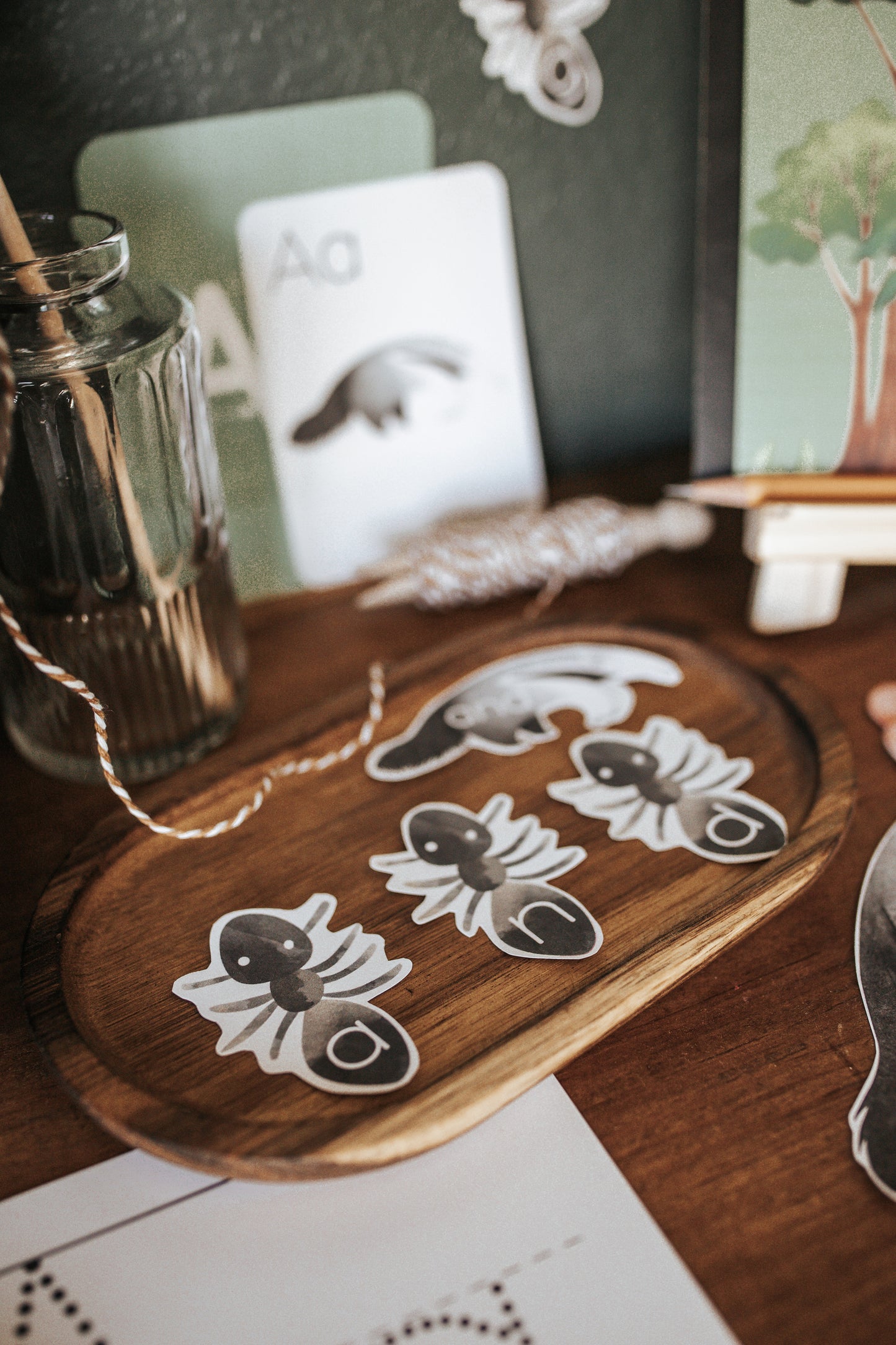 LETTER BASKETS
