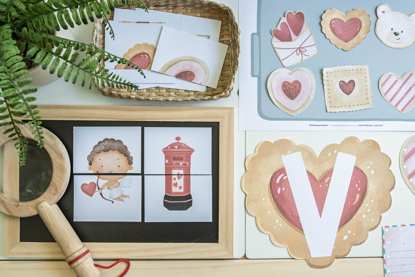 VALENTINE'S DAY CUPID MORNING BASKET