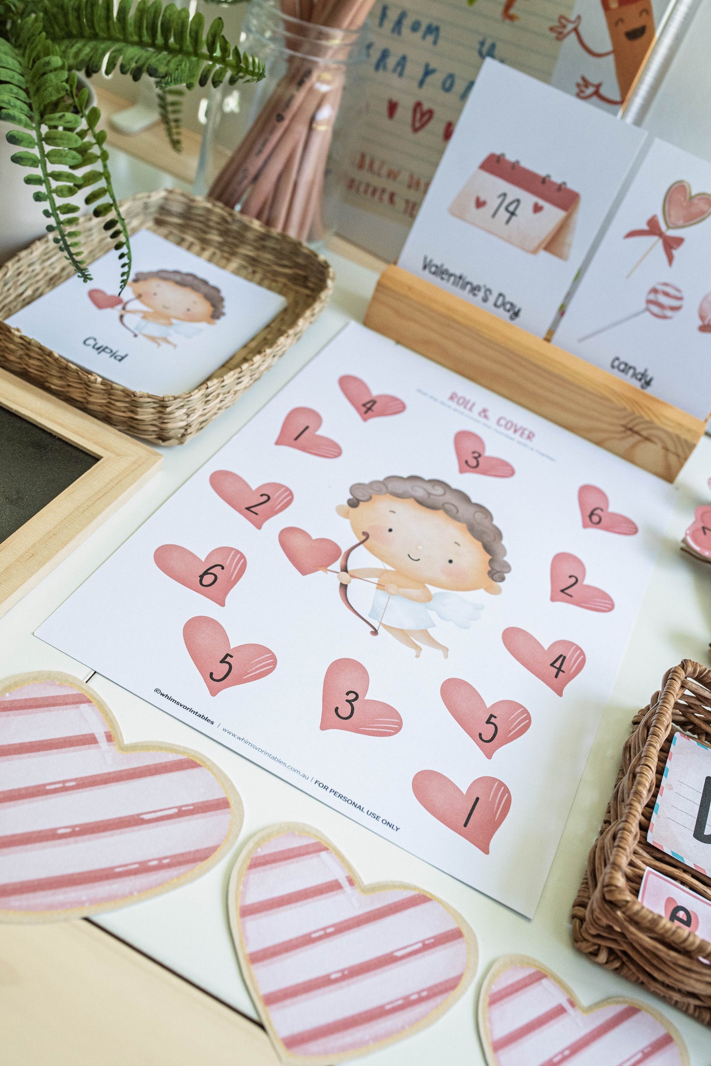 VALENTINE'S DAY CUPID MORNING BASKET