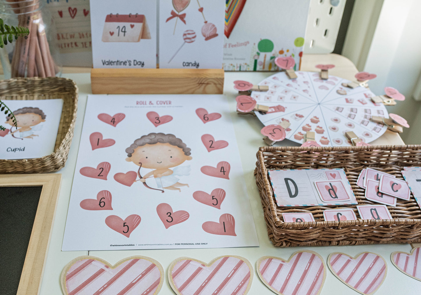 VALENTINE'S DAY CUPID MORNING BASKET