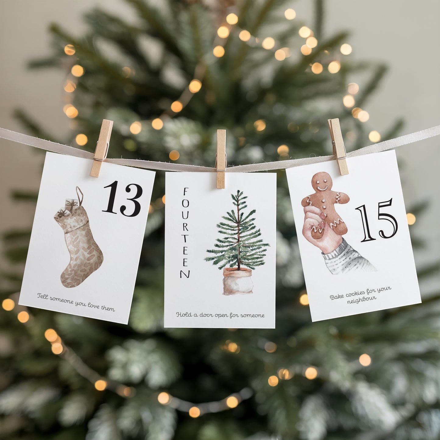 CHRISTMAS KINDNESS ADVENT CARDS