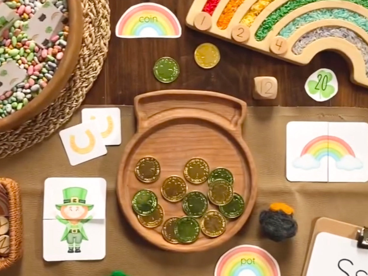 ST PATRICKS DAY  MORNING BASKET