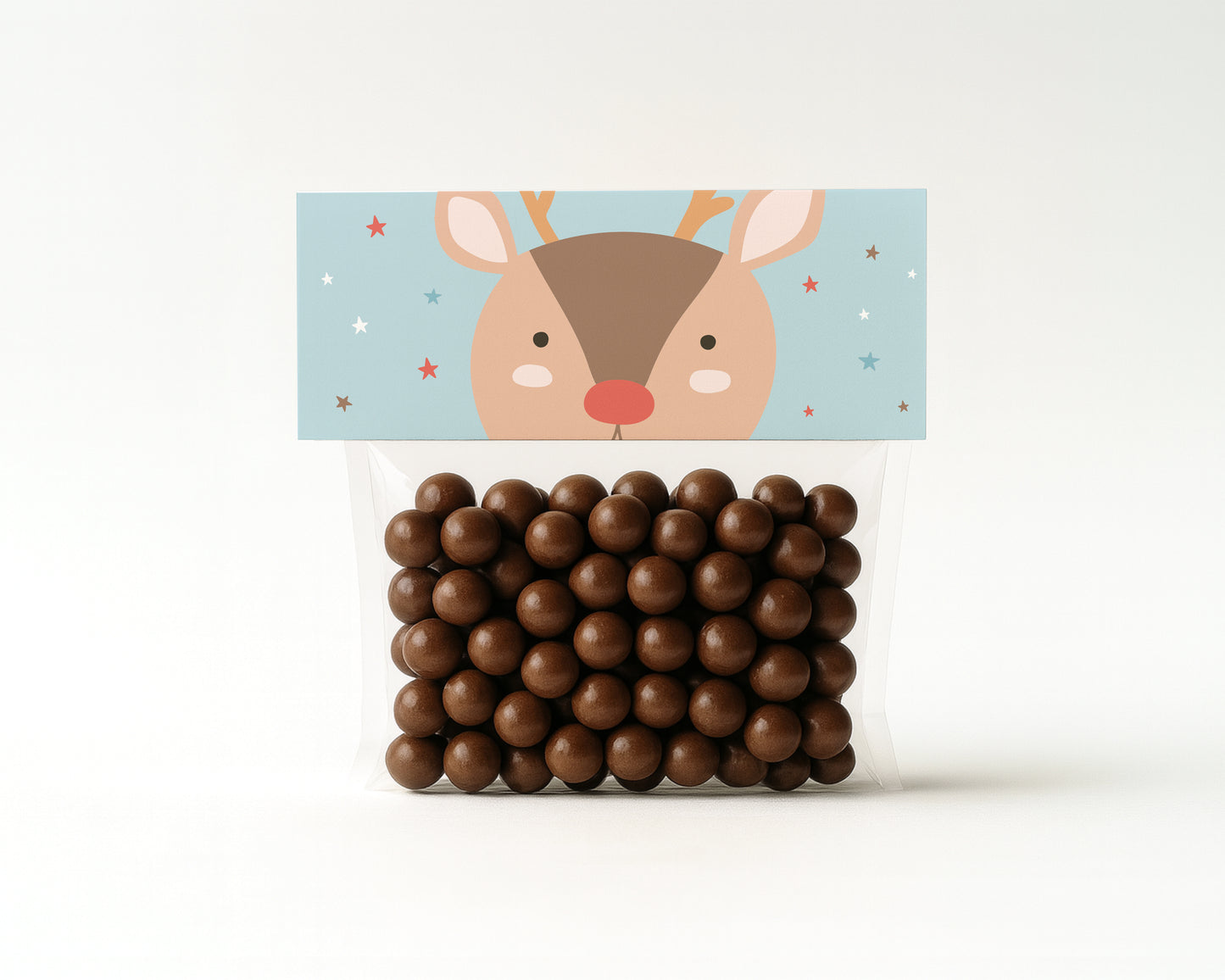 REINDEER NOSES BAG TOPPER