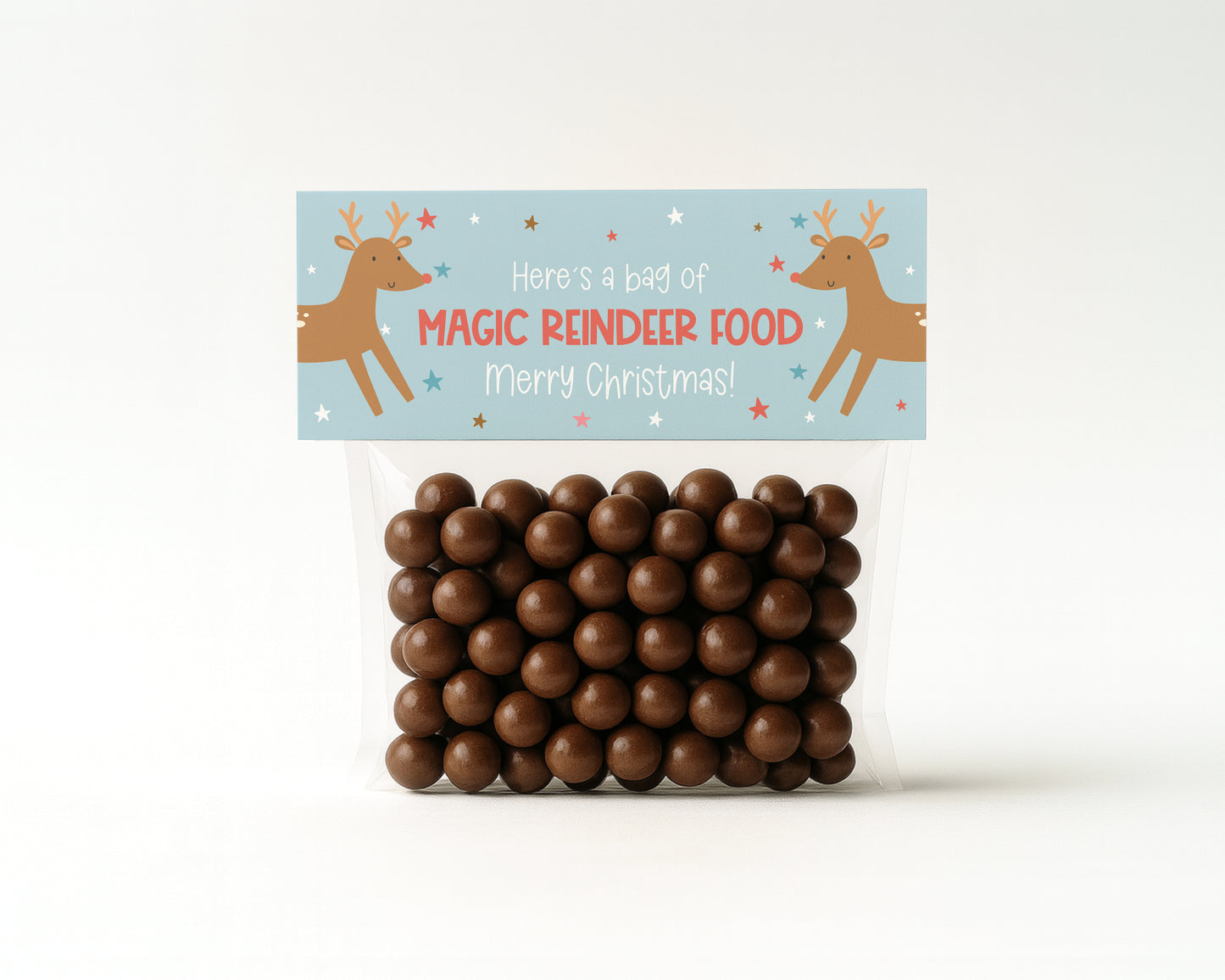 MAGIC REINDEER FOOD BAG TOPPER