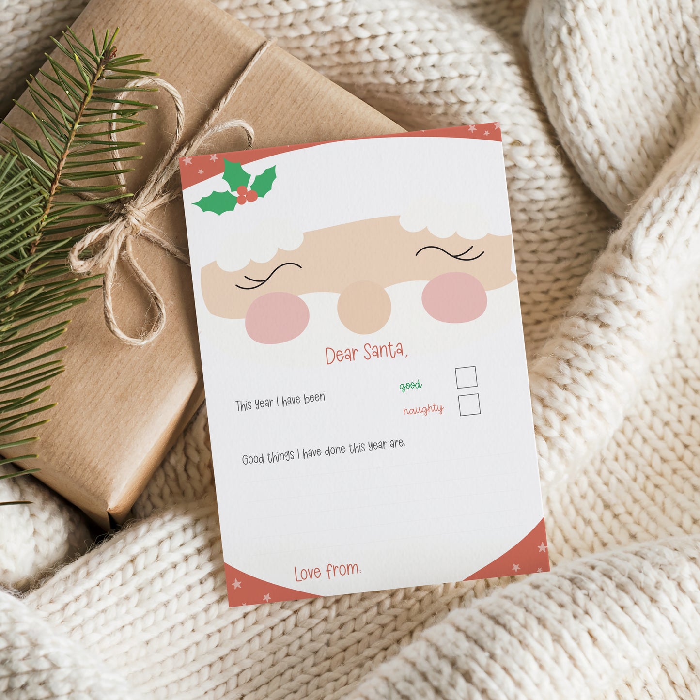 LETTER TO SANTA KIT