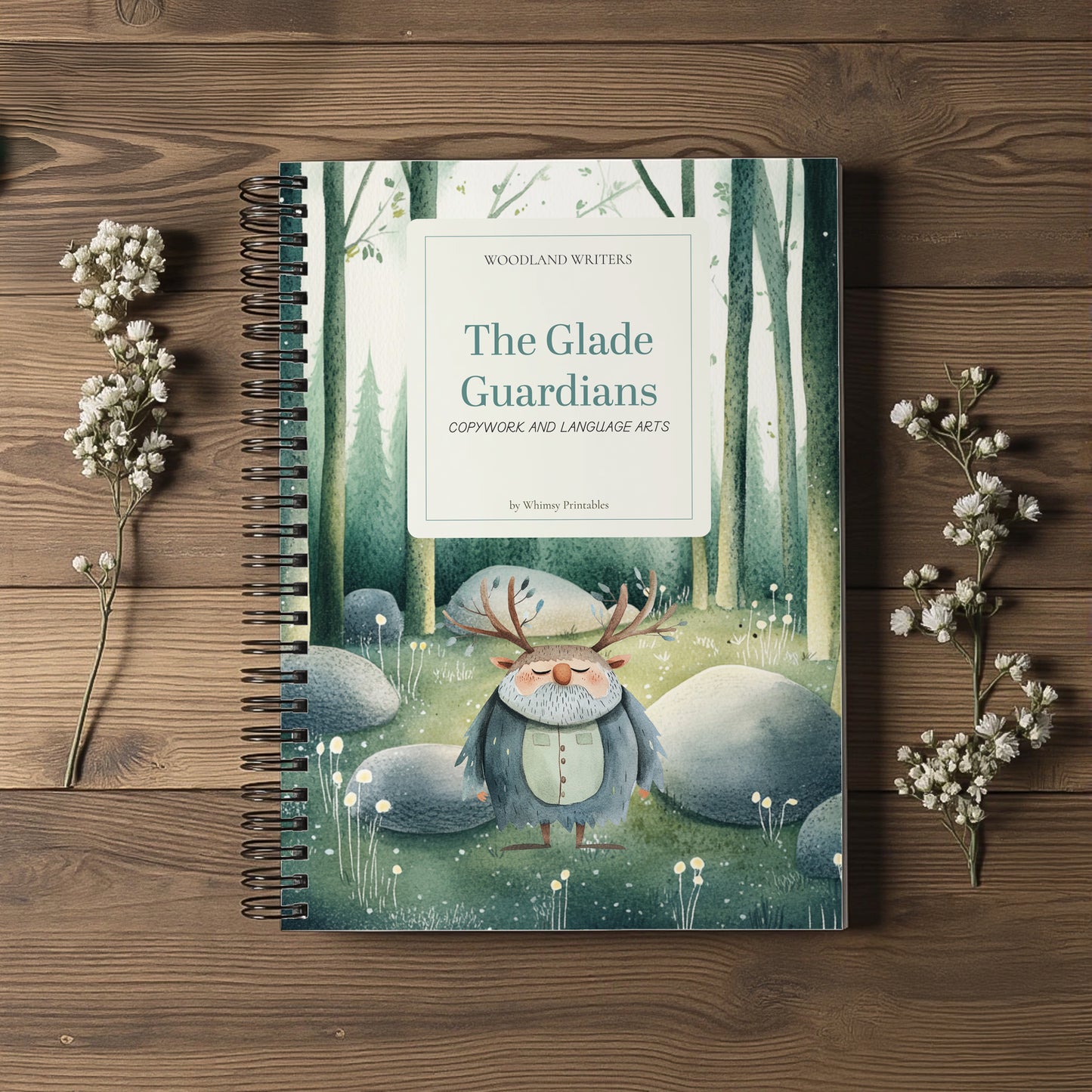 THE GLADE GUARDIANS CHARLOTTE MASON COPYWORK AND LANGUAGE ARTS PACK - WOODLAND WRITERS