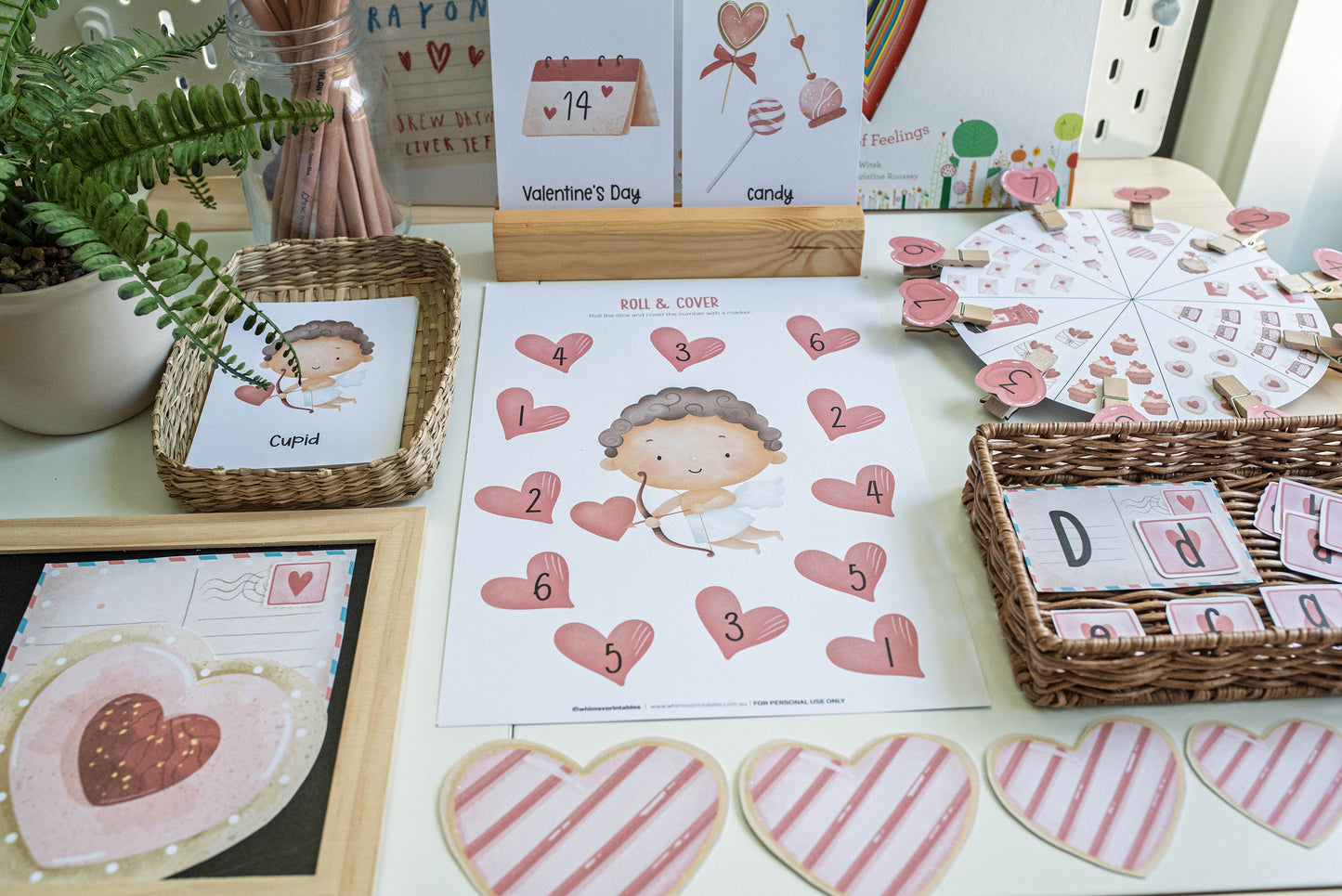 VALENTINE'S DAY CUPID MORNING BASKET
