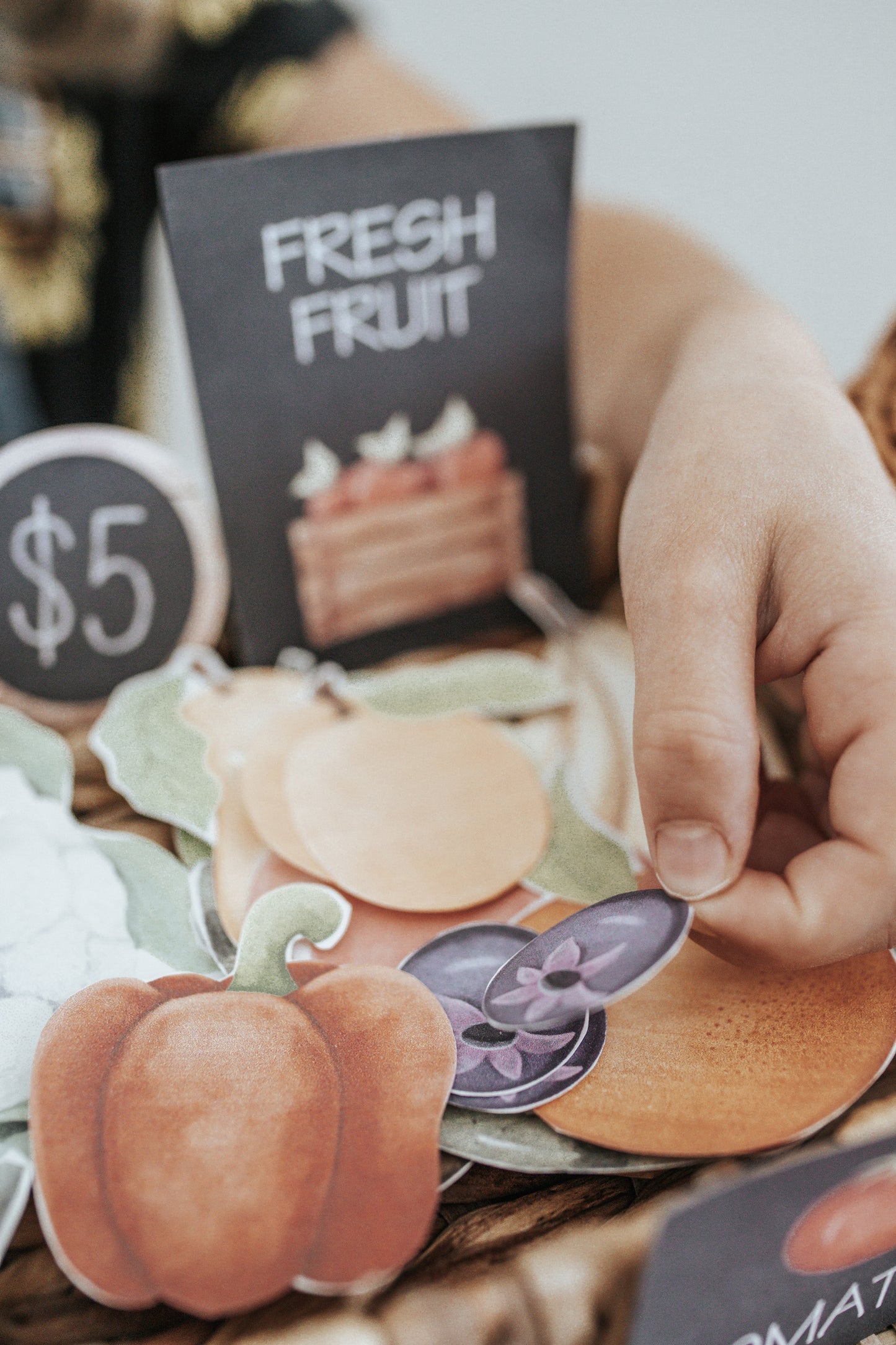 FARMERS MARKET DRAMATIC PLAY SET