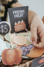 Load image into Gallery viewer, FARMERS MARKET DRAMATIC PLAY SET
