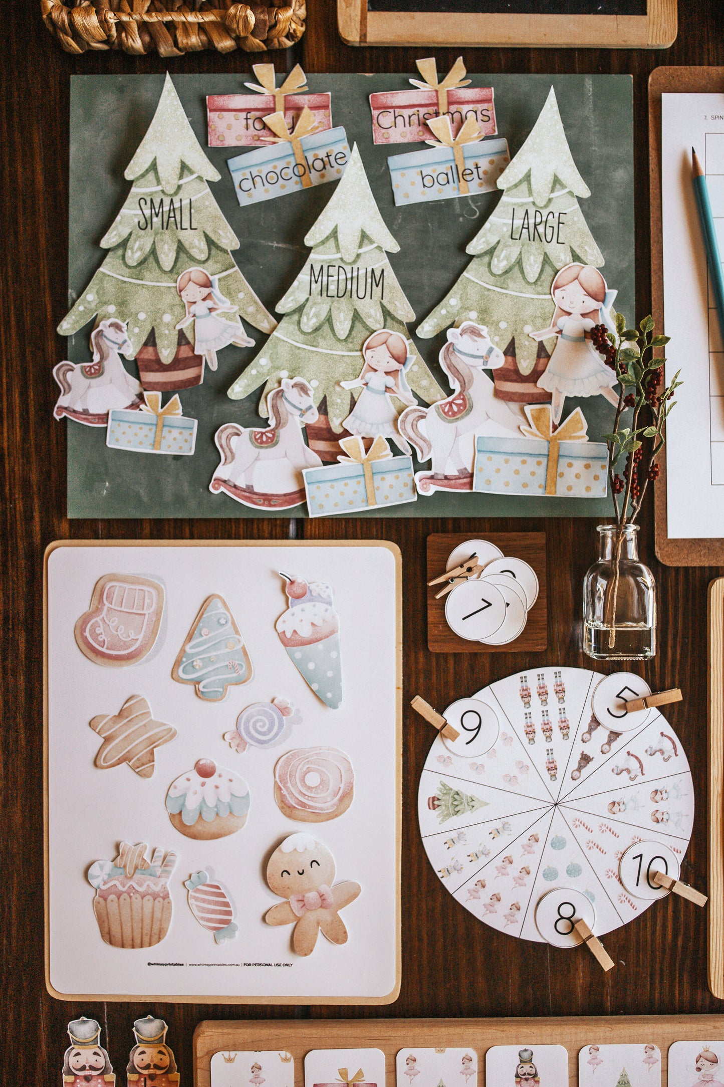 NUTCRACKER  CHRISTMAS MORNING BASKET