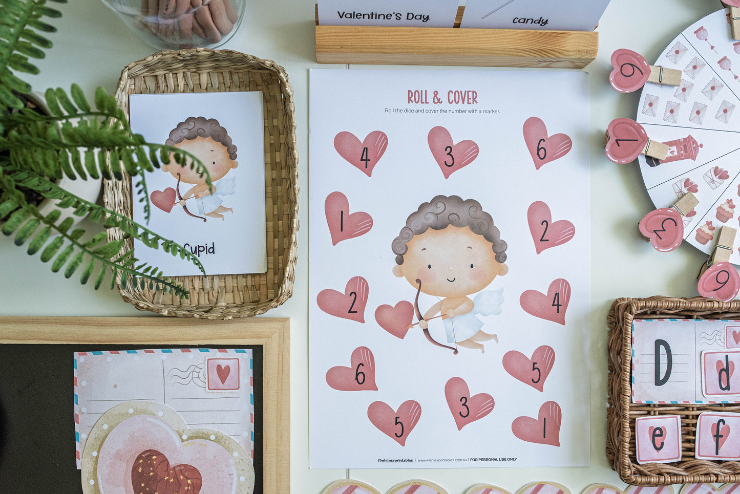 VALENTINE'S DAY CUPID MORNING BASKET