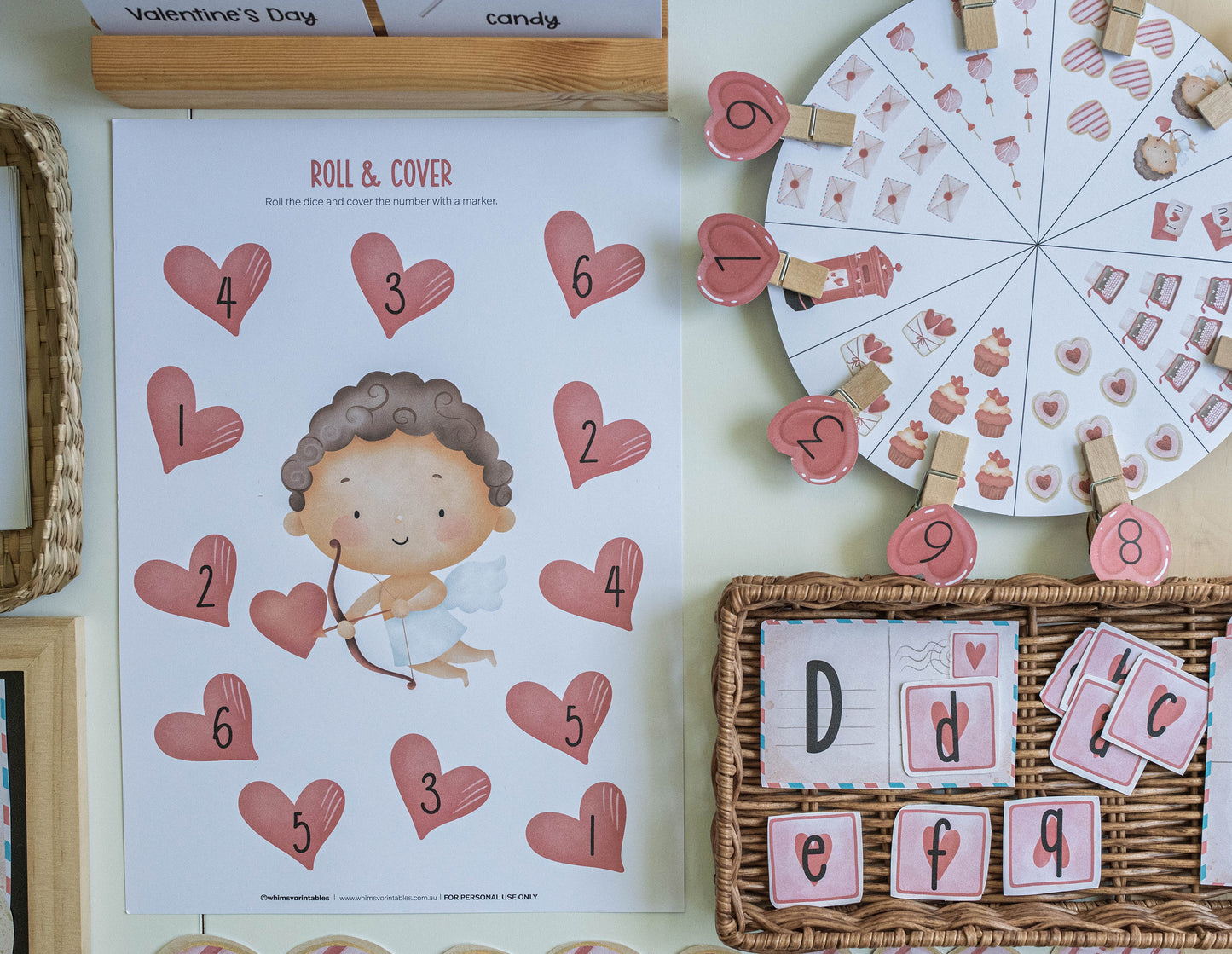 VALENTINE'S DAY CUPID MORNING BASKET