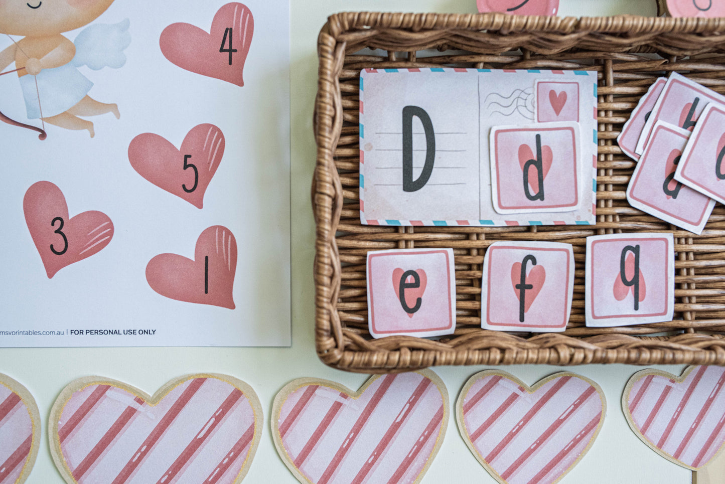 VALENTINE'S DAY CUPID MORNING BASKET