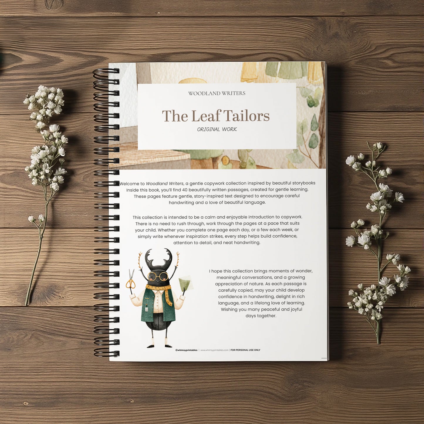 THE LEAF TAILORS CHARLOTTE MASON COPYWORK
