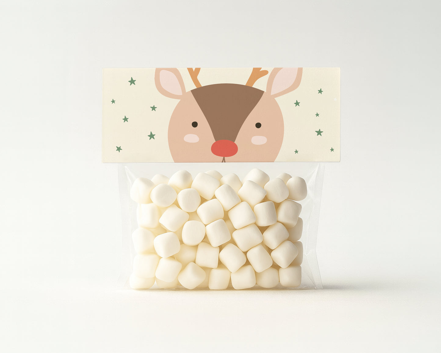 REINDEER NOSES BAG TOPPER