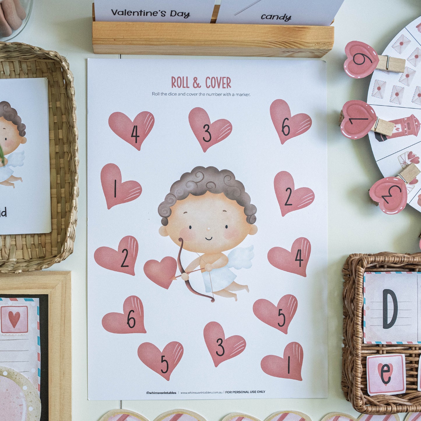 VALENTINE'S DAY CUPID MORNING BASKET