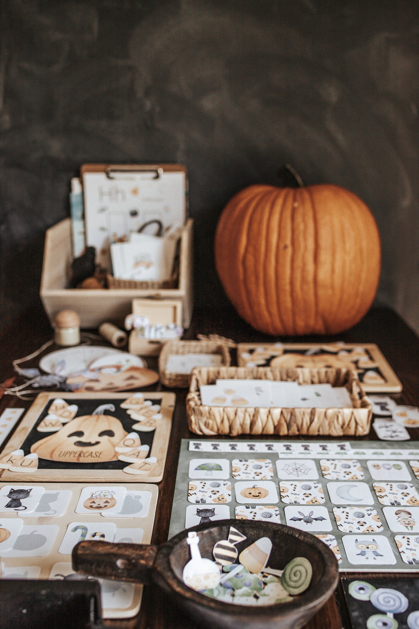 HALLOWEEN TRICK OR TREAT MORNING BASKET