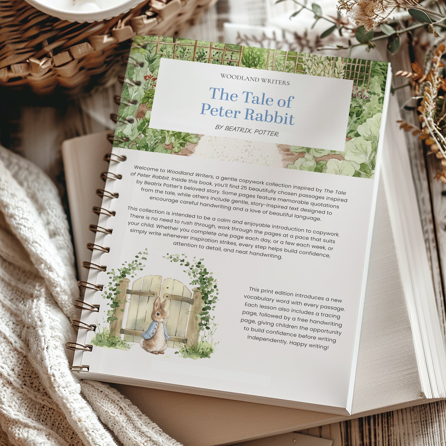 THE TALE OF PETER RABBIT CHARLOTTE MASON COPYWORK