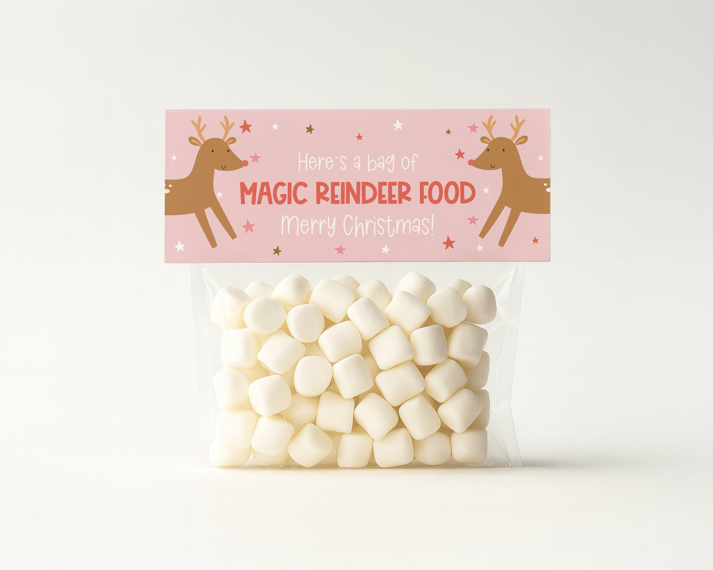 MAGIC REINDEER FOOD BAG TOPPER
