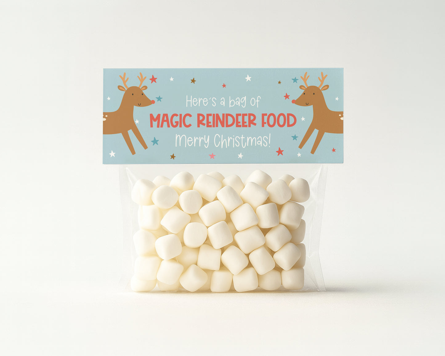 MAGIC REINDEER FOOD BAG TOPPER