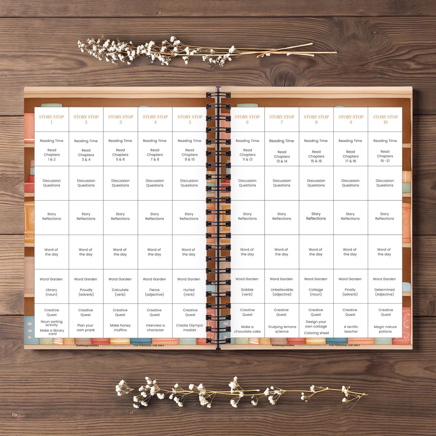 MATILDA INSPIRED BOOK COMPANION - STORY EXPLORERS