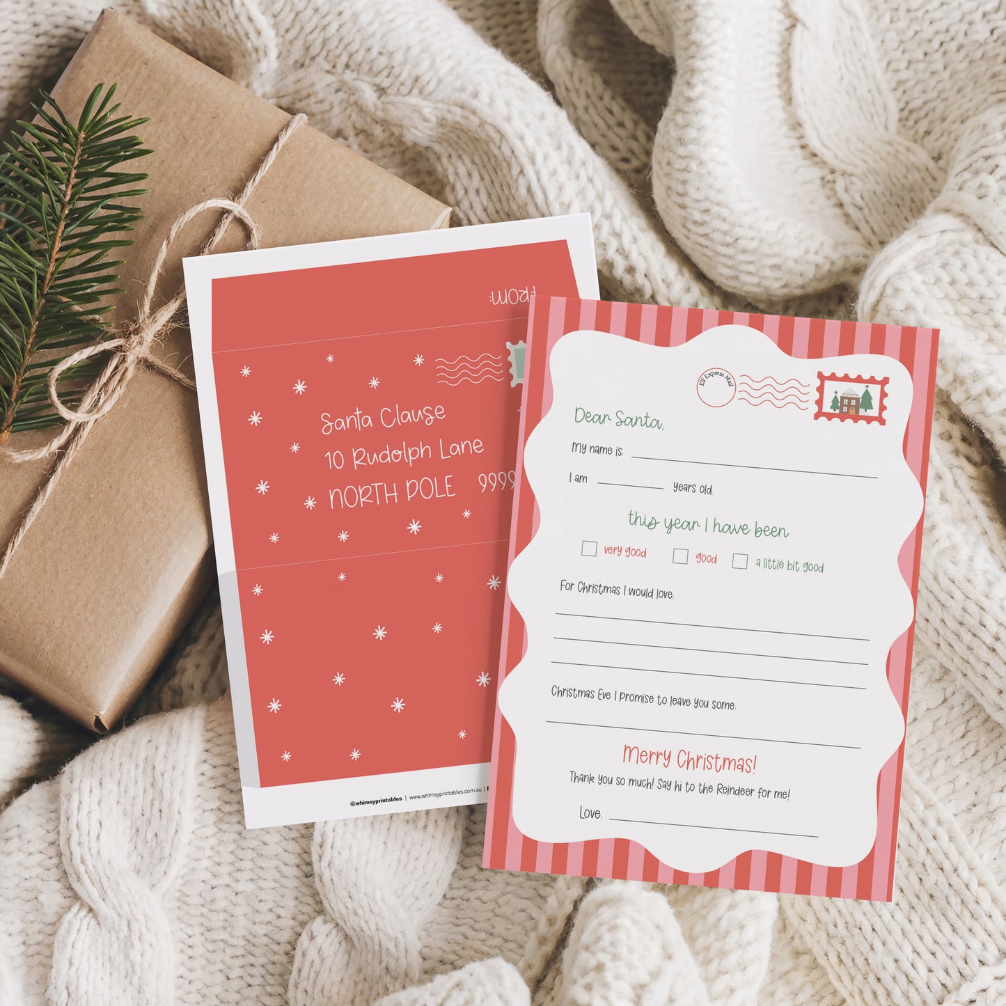 LETTER TO SANTA KIT