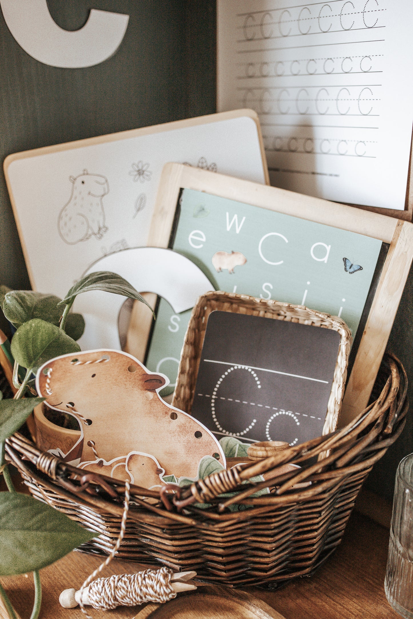 LETTER BASKETS