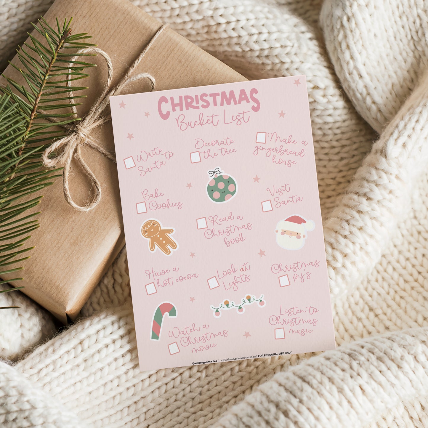LETTER TO SANTA PACK